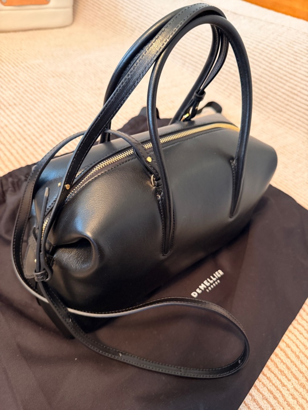 DeMellier - The Midi Stockholm - Black Fine Grain - Picture 12 of 14